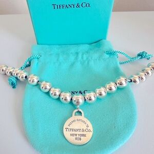 Tiffany & Co. Return to Tiffany 8MM Bead Bracelet – Sterling Silver